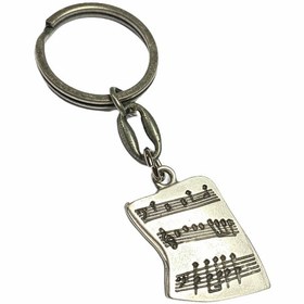 Resim Nota Müzik Anahtarlık 