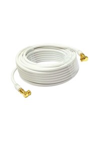 Resim electroon 5Metre 2x 90Derece Gold F Konnektörlü Anten Kablosu 