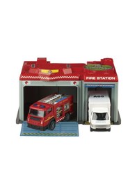 Resim Speed City Acil Durum İstasyonu İtfaiye Ve Ambulans Aracı 