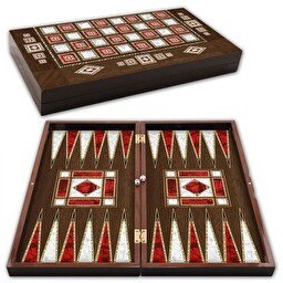 Resim Star Oyun Polyester Sedefli Büyük BoyTavla - 1020210 