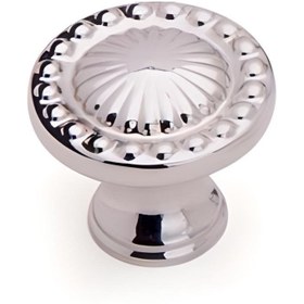 Resim System Parlak Nikel 8 mm Düğme Mobilya Kulpu (SY4456 0008 PN) 