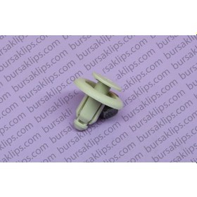 Resim Nissan,gm Davlumbaz Klipsi Gri 10 Adet 