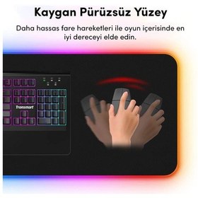 Resim Tronsmart Spire 80x30cm Rgb Gaming Oyuncu Mousepad Sku: Smg8690010107886 