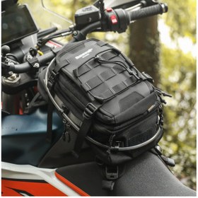 Resim Rhinowalk 9L Su Geçirmez MOLLE Sistemli Motosiklet Depo Çantası 