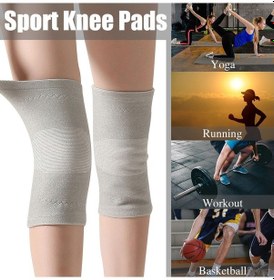 Resim Jokmae Kışlık Unisex Dizlik - Kalın Polar Astarlı, Eklem Koruma, Spor Ve Koşu İçin Rahat Siyah Diğer 