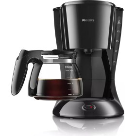 Resim Philips Daily Collection Siyah Filtre Kahve Makinesi 
