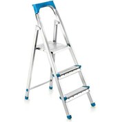 Resim 2+1basamaklı Metal Merdiven Y: 60cm - 120kg.taşıma Kapasitesi 5365 