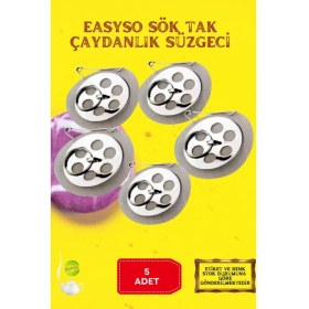 Resim Çaydanlık Içi Çay Süzgeci 5'li 