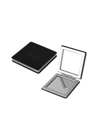 Resim İsme Kişiye Özel Kare Bayan Makyaj Aynası Kırmızı 