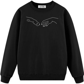 Resim Pet Friendly - Oversize Sweatshirt - SİYAH / S 