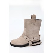 Resim Açık Vizon Süet Binici Bot 125215 Açık Vizon 