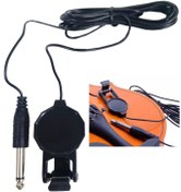 Resim Midex VM-101 Kablolu Mandallı Keman Mikrofonu (2.5 Mt Kablosu Üzerinde) 