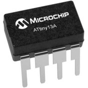 Resim KONTAKTEK ATTINY13A-PU DIP-8 20MHz Mikrodenetleyici 