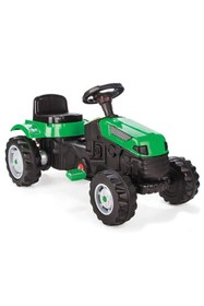 Resim PİLSAN Active Römorklu Traktör Pedallı Yeşil 