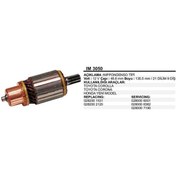 Resim 12V MARŞ KOLLEKTÖRÜ NIPPON DENSO 9 DİŞ 