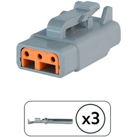 Resim Dtm06-3s Erkek Konnektör Kablosuz 