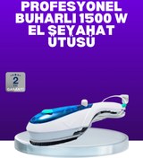 Resim woodhub Pratik ve hafif seyahat buharlı ütü, kırışıklıkları kolayca açar 