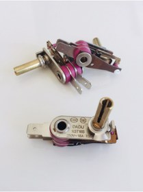 Resim King Tost Makinası Termostatı Mil Uzunluğu 2.5 Cm , 220-250 Volt-16 Amper 