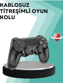 Resim Kablosuz Ps4 Oyun Kolu - Çift Titreşimli Motor, Uzun Pil Ömrü Ve Hassas Kontrol 