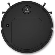 Resim Yeni Usb Şarj Edilebilir 5'i 1 Arada Robotlu Süpürge Otomatik Temizleme Süpürme Black Siyah 