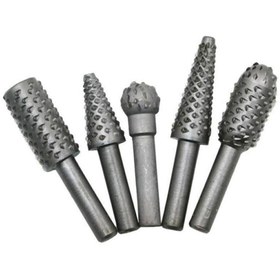 Resim rigour 5 Parça Döner Törpü Tahta Ahşap Oyma Hobi Seti Matkap İçin 