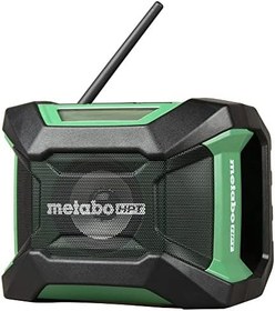Resim Metabo HPT 18V MultiVolt™ Kablosuz Bluetooth Radyo | Sadece Alet - Pilsiz | 18 Saat Çalışma Süresi | AM/FM | 9 Ön Ayarlı | AC Adaptörü Dahil | Ömür Boyu Alet Garantisi | UR18DAQ4 