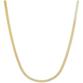 Resim Kalın İtalyan Yassı Zincir 40 cm - 40 Cm / Gold 