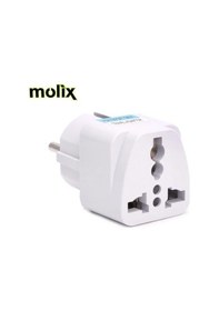Resim Molix Universal Amerikan İngiliz - Türk Çevirici Priz Fiş Adaptör 