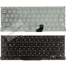 Resim Laptopyedekparca Macbook Pro Uyumlu A1502 13.3" Mf841Ll/A Klavye Türkçe Büyük Enter 