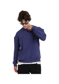 Resim Sportive Ault Oversize Erkek Mavi Günlük Stil Sweatshirt 25ke1009-mvı 1776157 Mavi 