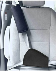 Resim Oto Emniyet Kemeri Yastığı Küçültme Seti Baş Boyun Yastığı Kemer Daraltıcı 2li Set 