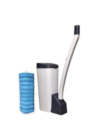 Resim Wellnax Breeze Refresh Kullan At Süngerli ve Deterjanlı Tuvalet Fırçası 