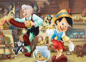 Resim Ravensburger 1000 Parça Puzzle Walt Disney Pinokyo 167364 