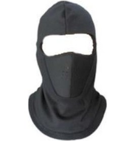 Resim Motosiklet Bisiklet Termal Balaklava Baf Motor Kar Maskesi Siyah 