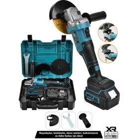 Resim Assur 21V Çift Akülü 125mm Kömürsüz Şarjlı Taşlama 