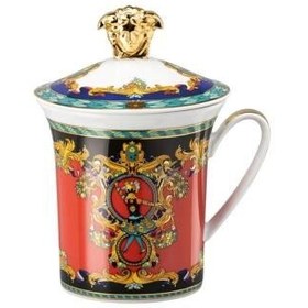 Resim Versace 30. Yıl Kapaklı Kahve Kupa Le Rei Soleil 