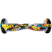 Resim Citymate Elektrikli Kaykay Hoverboard Bluetooth Hoparlorlu 6.5 Inch Grafiti Desenli 