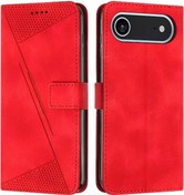 Resim İphone Uyumlu 17 Air Cüzdan Kartlık Standlı Pu Deri Kapak 