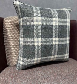 Resim Keten-187 - 43x43 (KARE) Sadece Kılıf Düz Fitilli 