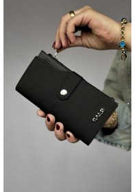 Resim Galb Leather Büyük Boy Lakoste Deri Fermuarlı Bozuk Para Gözlü 20 Kart Kapasit 001 