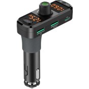 Resim ZSZH BC70 Araba Bluetooth 5.0 Fm Verici Radyo Adaptörü Kablosuz Handsfree Qc3.0 Pd USB Şarj-Siyah (Yurt Dışından) 