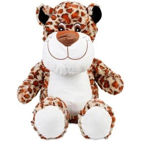 Resim Sevimli Zürafa Peluş Oyuncak Uyku Arkadaşı Hediyelik Oyuncak Büyük Boy 70 Cm Kahverengi 