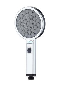 Resim T-may Gediz Kare Borulu Hareketli Sürgülü Duş Seti Üst Takımı Krom 