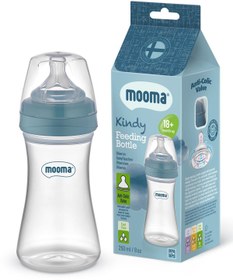 Resim Mooma Biberon 250 Ml 18+ Ay Hızlı Akış - Mavi - Mavi / Standart 