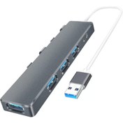 Resim More TR ALLY ADS-301A Usb 3.0 4 Usb Port Adaptör Hub Çoklayıcı 1 