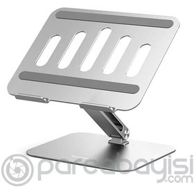 Resim ALLY MC LS677 Premium Ayarlanabilir ve Katlanabilir Alüminyum Laptop-Bilgisayar Standı 
