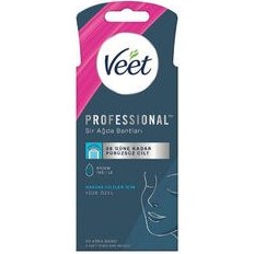 Resim Veet Professional Hassas Ciltler İçin Sir Ağda Bantları Yüze Özel 20 Adet 