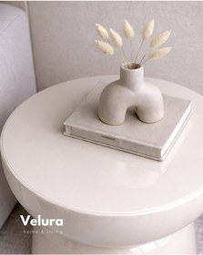 Resim Fargo Mantar Yan Sehpa - Kırık Beyaz Kırık Beyaz 