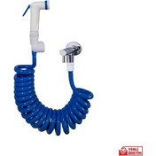 Resim Plasyay Spiral Taharet Matik Hortum Seti 250 CM Mavi 