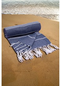 Resim Favora Peştamal Plaj Havlusu 90x140 - Lacivert 